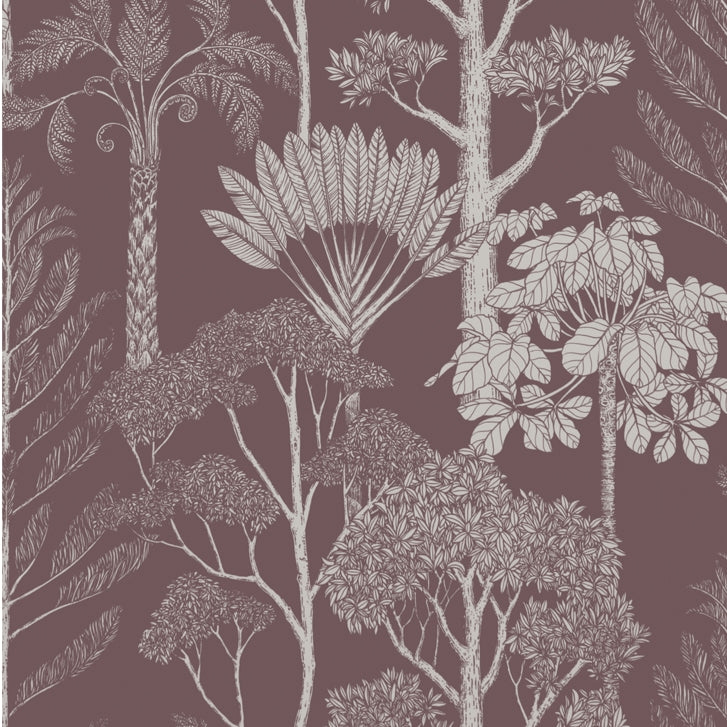 Ferm LivingKatie Scott Wallpaper Trees Mahogany - Batten Home