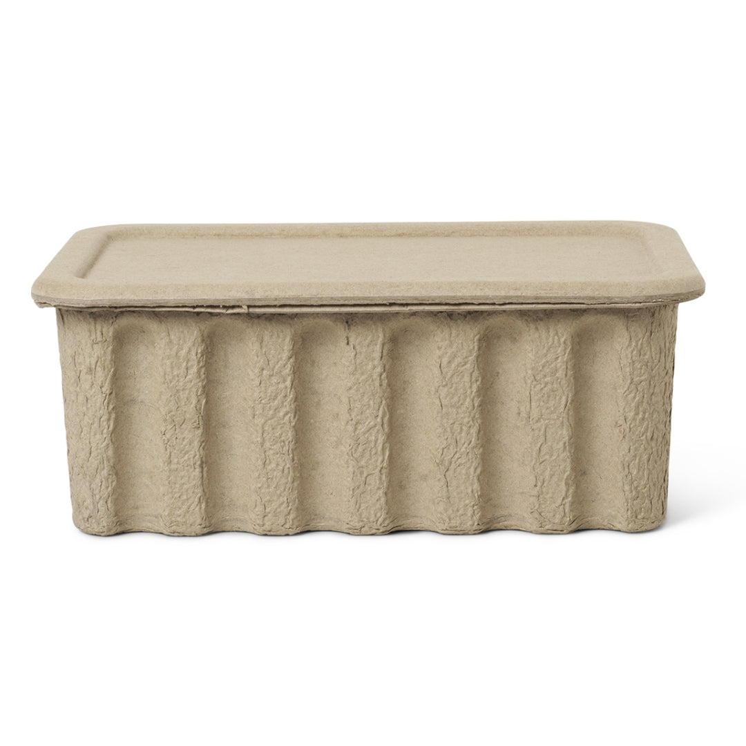 Ferm LivingLarge Paper Pulp Boxes |Set of 2 - Batten Home