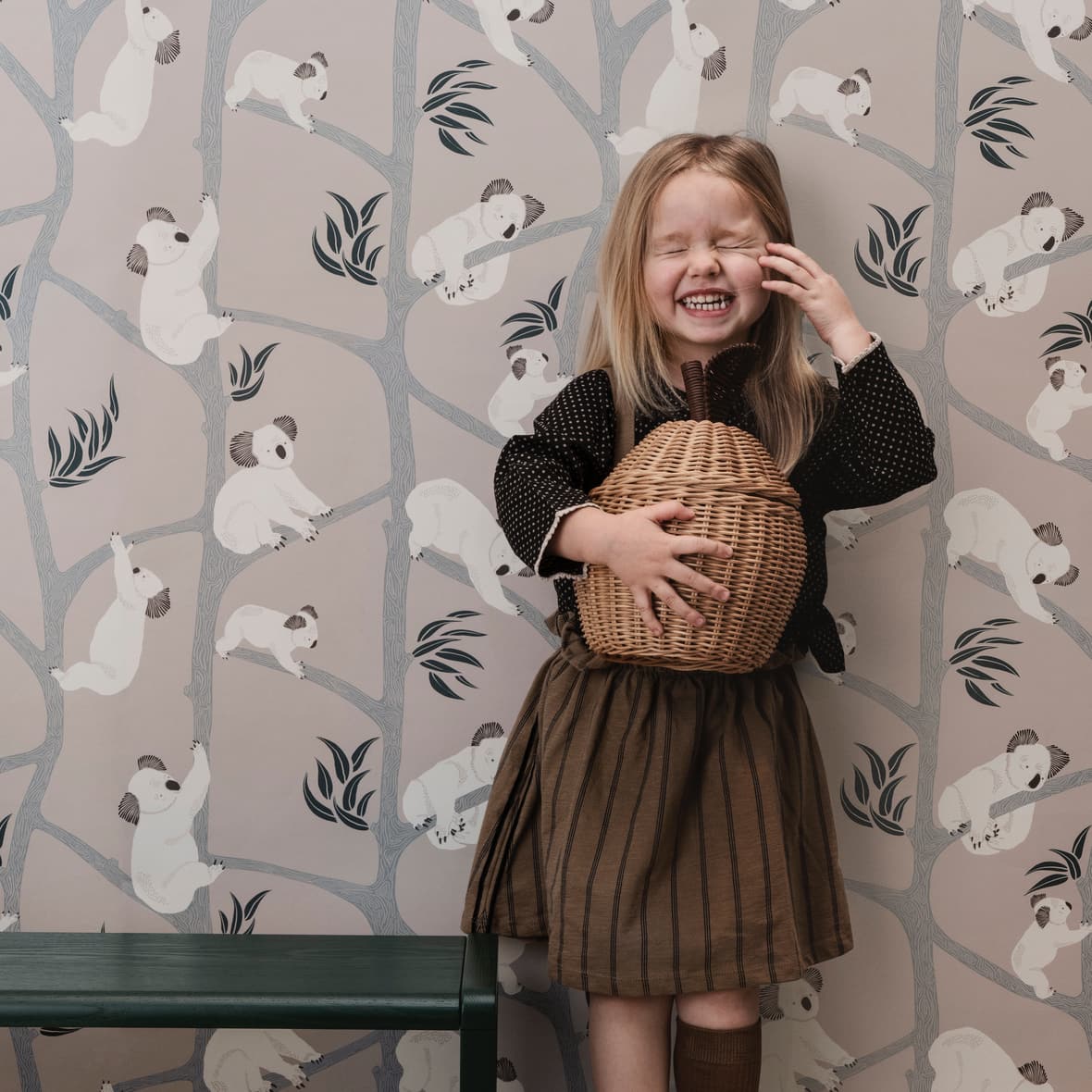 Ferm LivingApple Braided Storage Basket - Batten Home