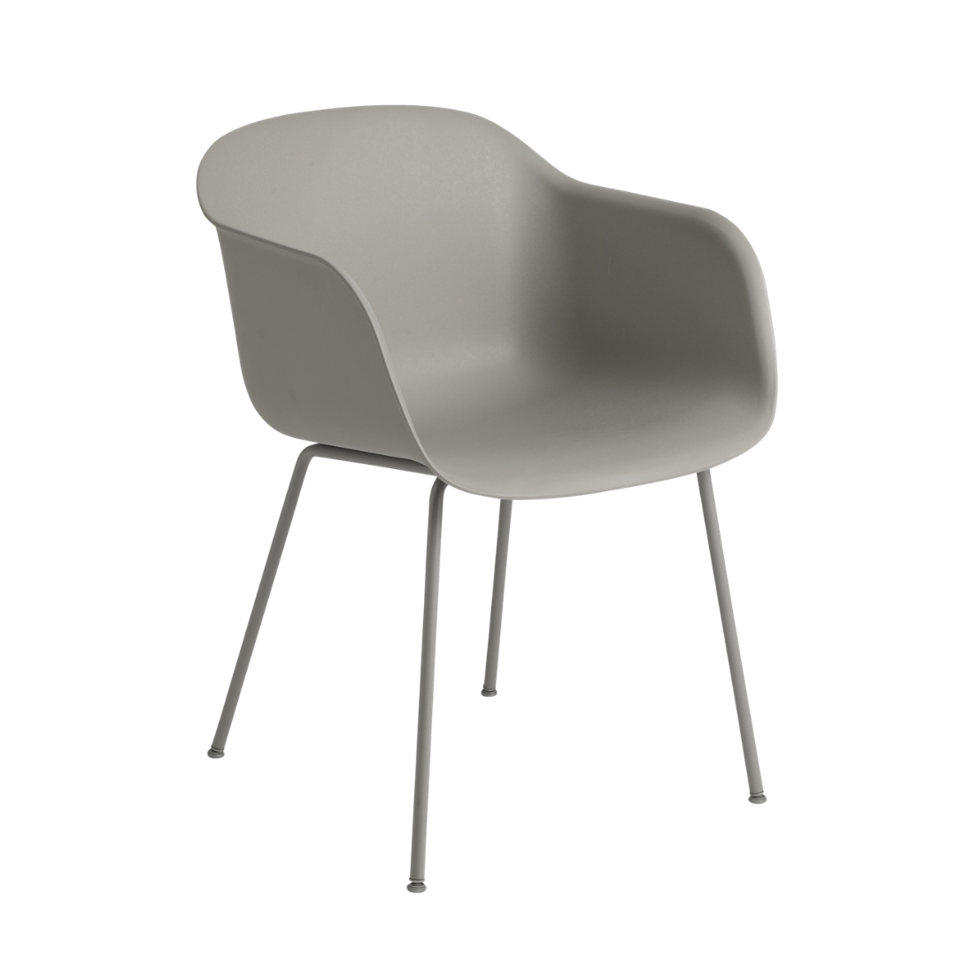 MuutoFiber Armchair - Tube Base - Batten Home