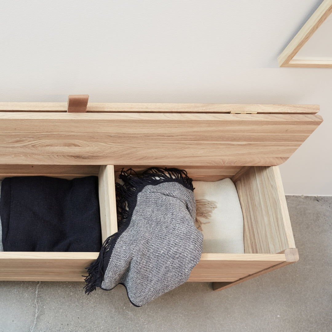 Form and RefineA Line Storage Bench - Batten Home