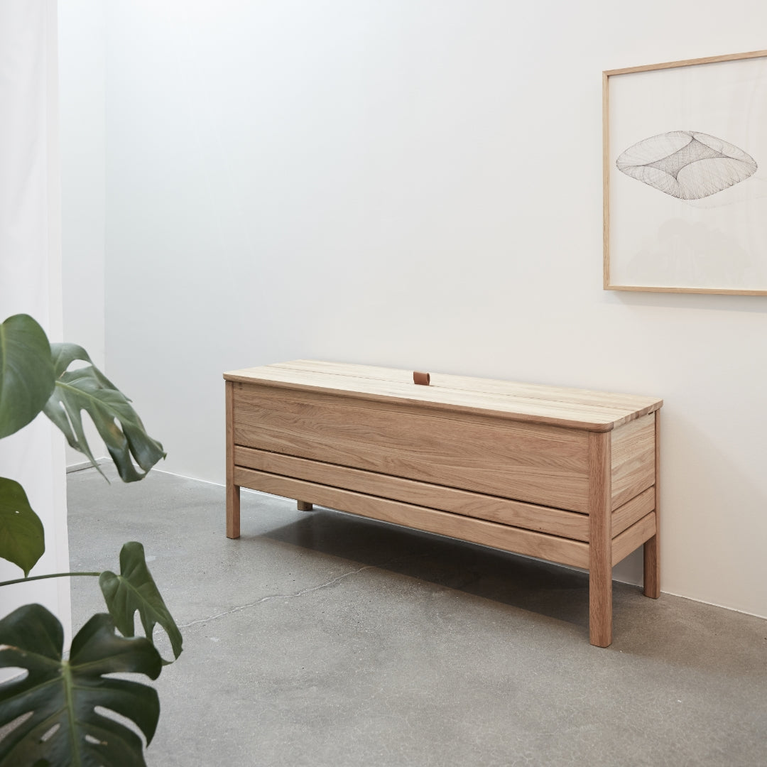 Form and RefineA Line Storage Bench - Batten Home
