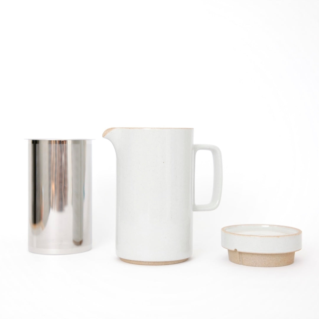 Hasami PorcelainTea Pot Tall Gloss Gray - Batten Home