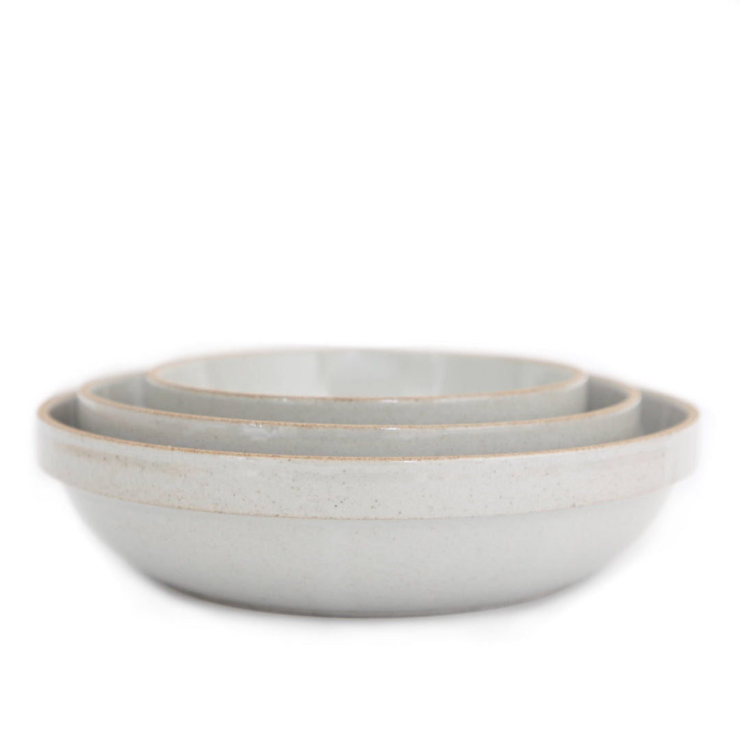 Hasami PorcelainRound Bowl Gloss Gray - Batten Home