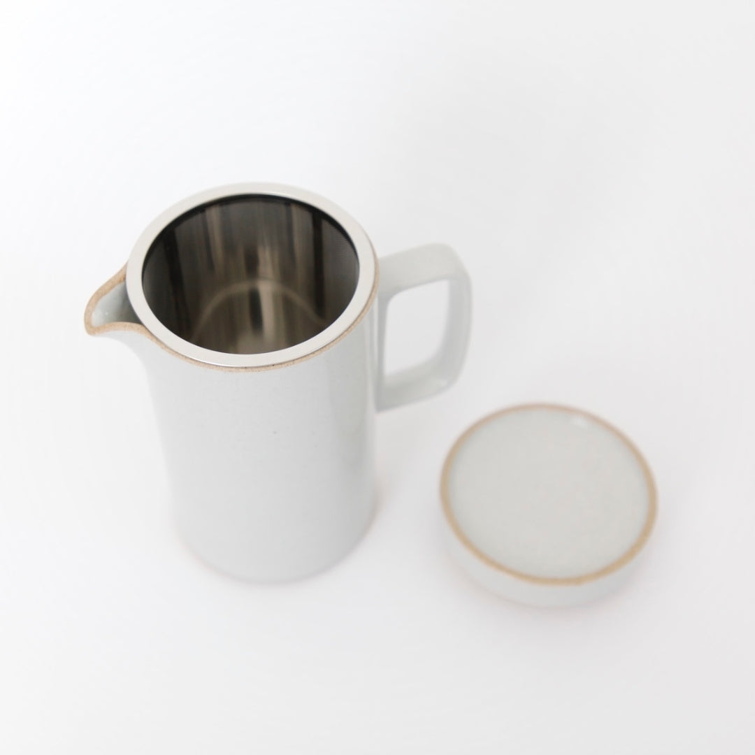 Hasami PorcelainTea Pot Tall Gloss Gray - Batten Home