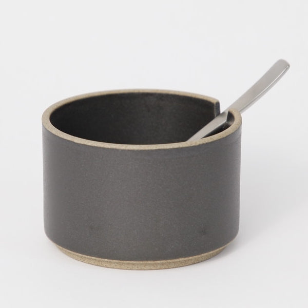 Hasami PorcelainSugar Bowl in Black - Batten Home