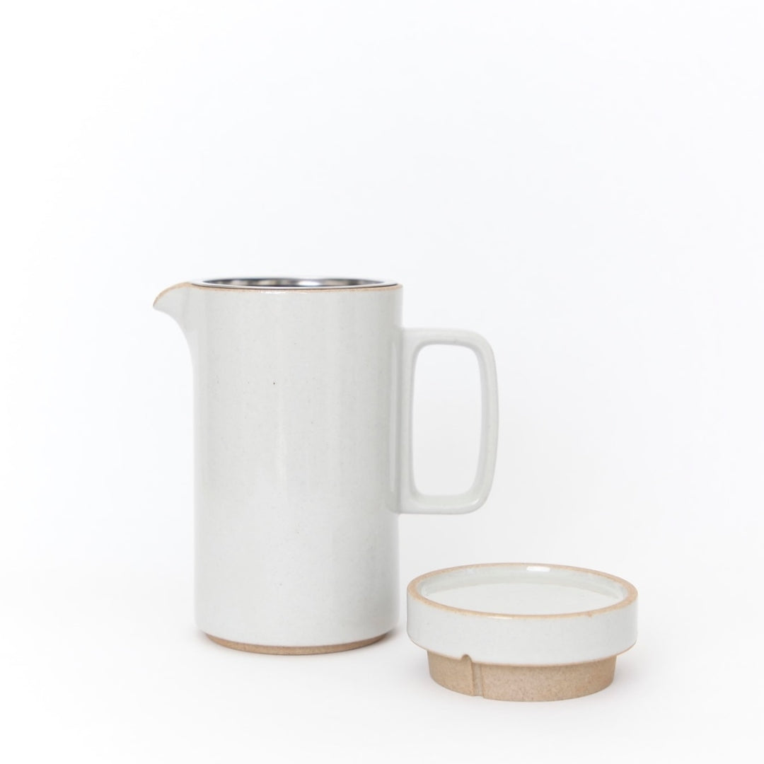 Hasami PorcelainTea Pot Tall Gloss Gray - Batten Home