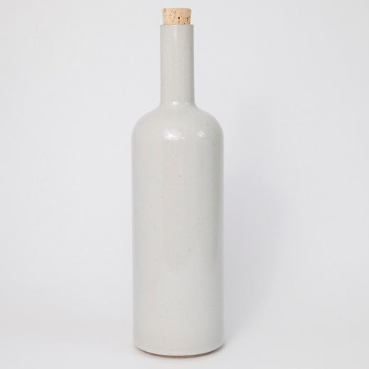 Hasami PorcelainBottle in Gloss Gray - Batten Home