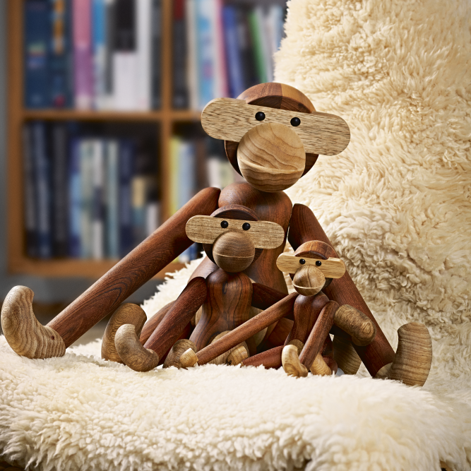 Kay Bojesen Monkey, Teak & Limba (1951)
