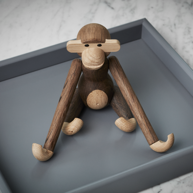 Kay Bojesen Monkey, Oak & Smoked Oak (1951)