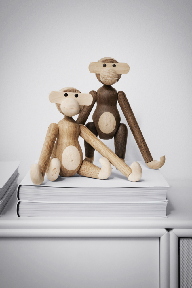 Kay Bojesen Monkey, Oak & Smoked Oak (1951)