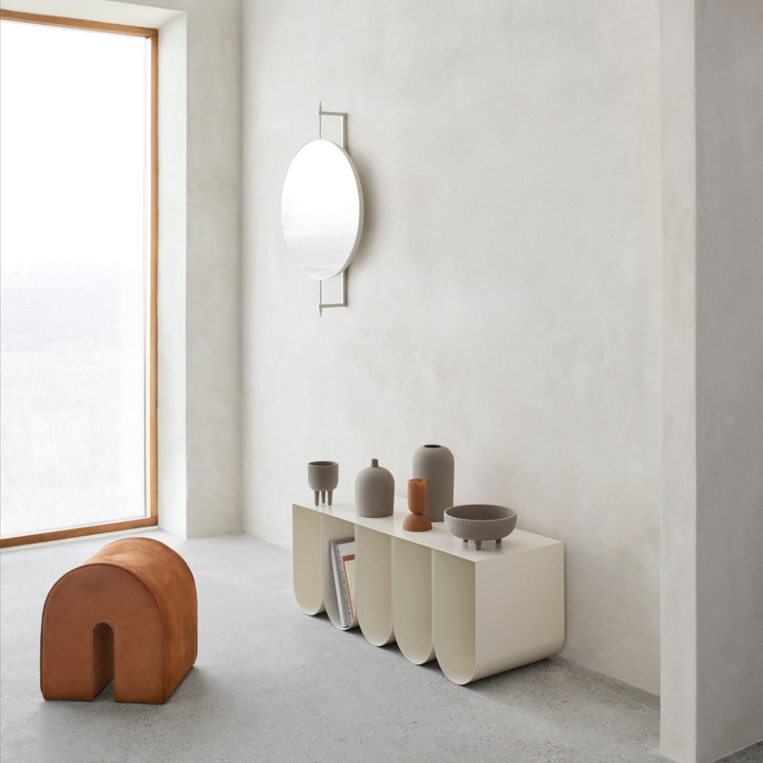 Kristina DamCurved Pouf - Batten Home