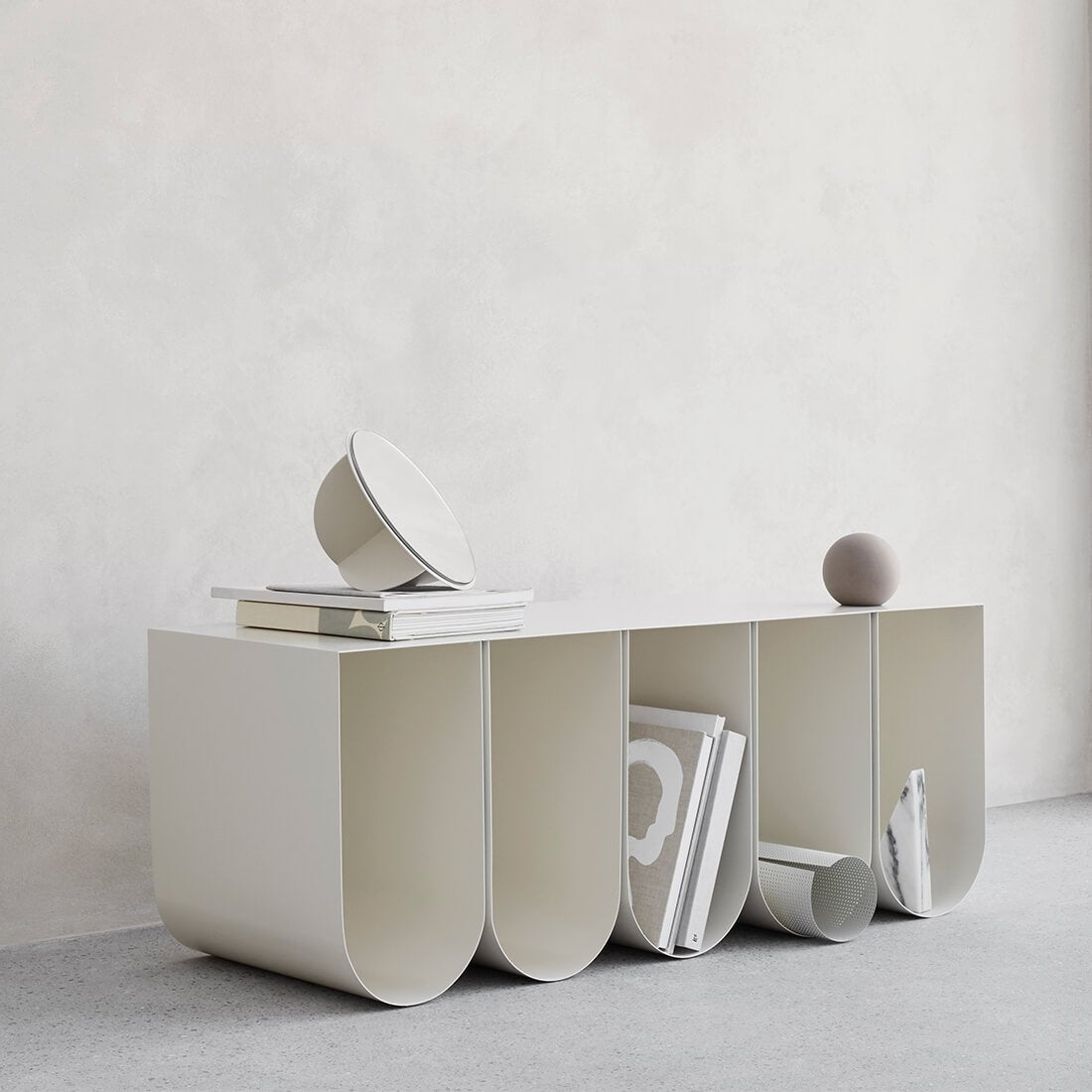 Kristina DamCurved Bench - Batten Home