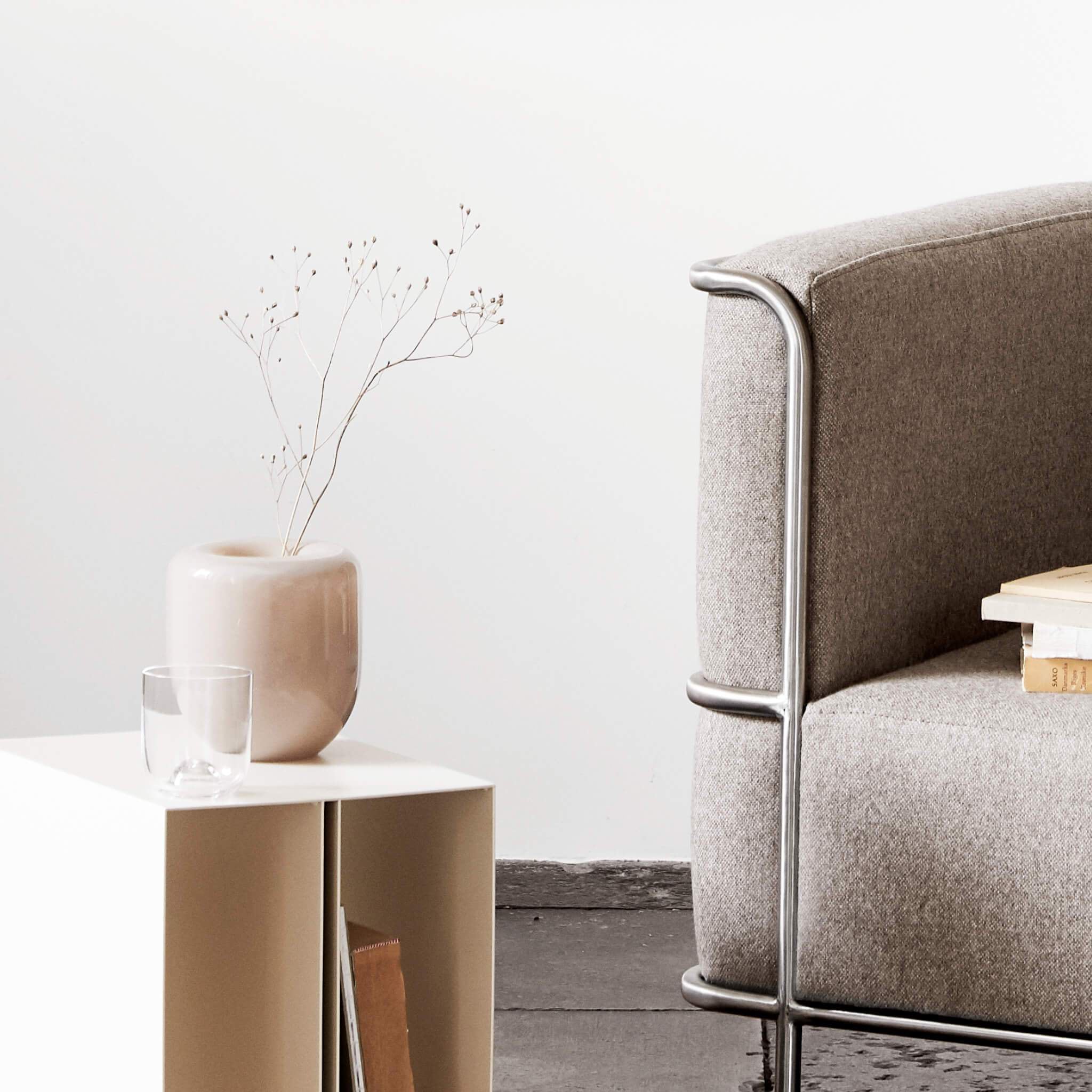 Opal Vase in Beige - Batten Home