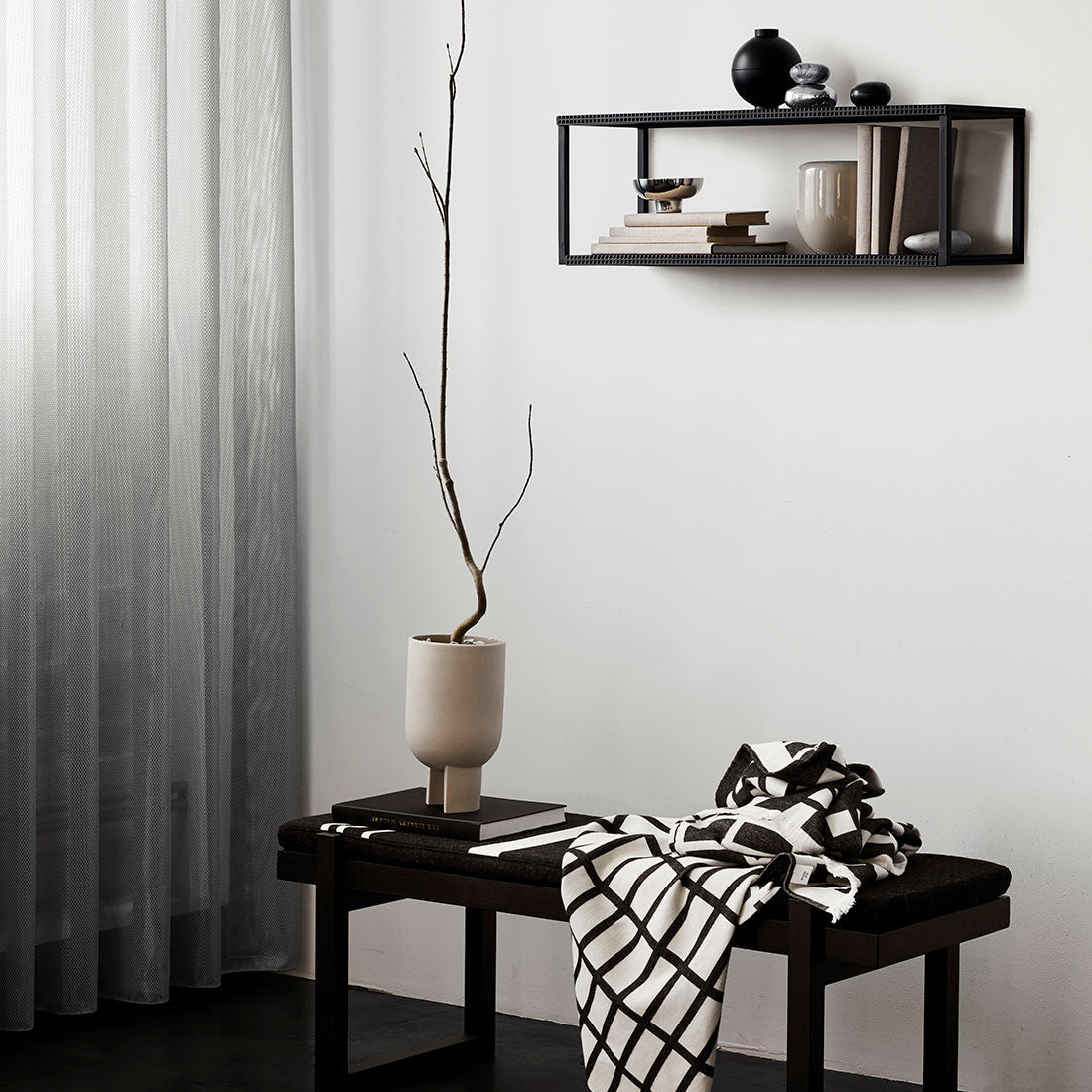 Rock Pile Sculpture in Grey Tones