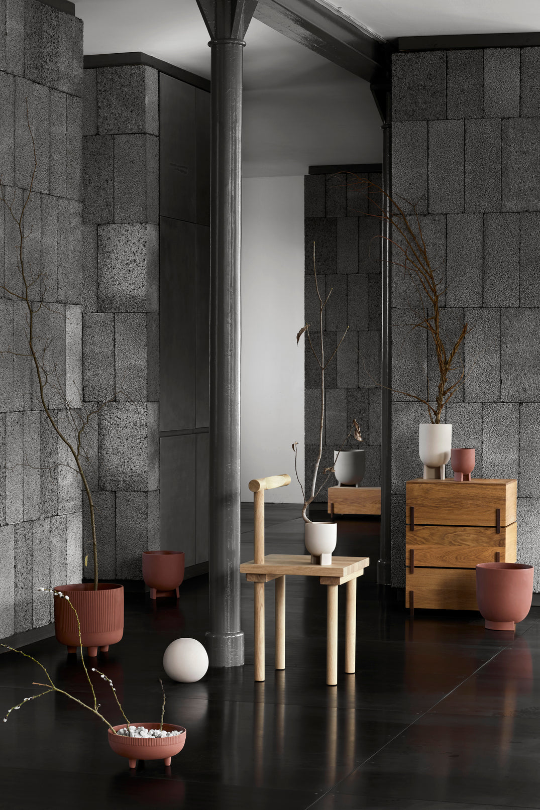 Serene Flowerpot XL Sand