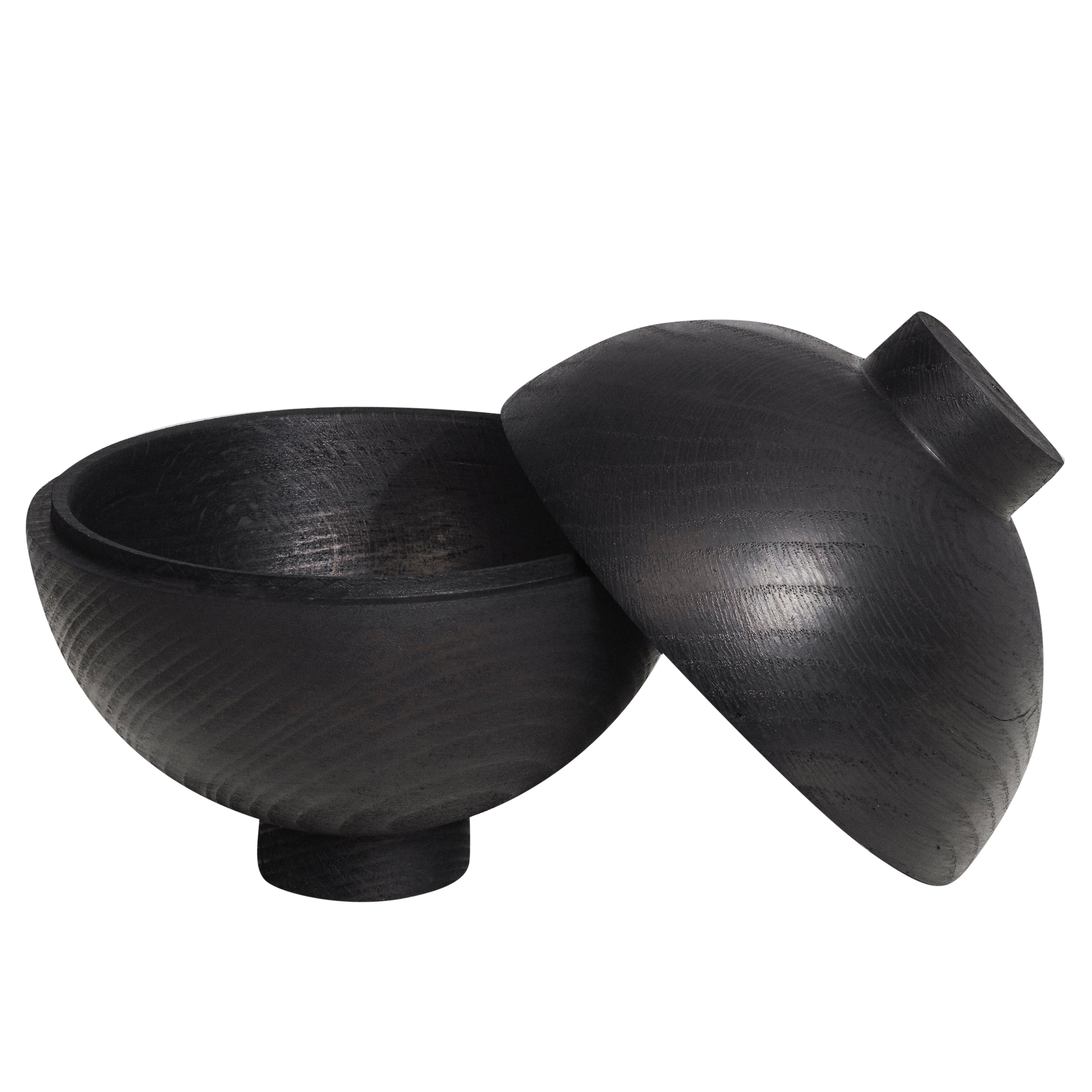 Kristina DamXL Wooden Sphere Black - Batten Home