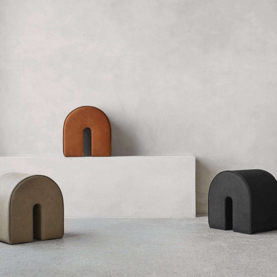 Kristina DamCurved Pouf - Batten Home