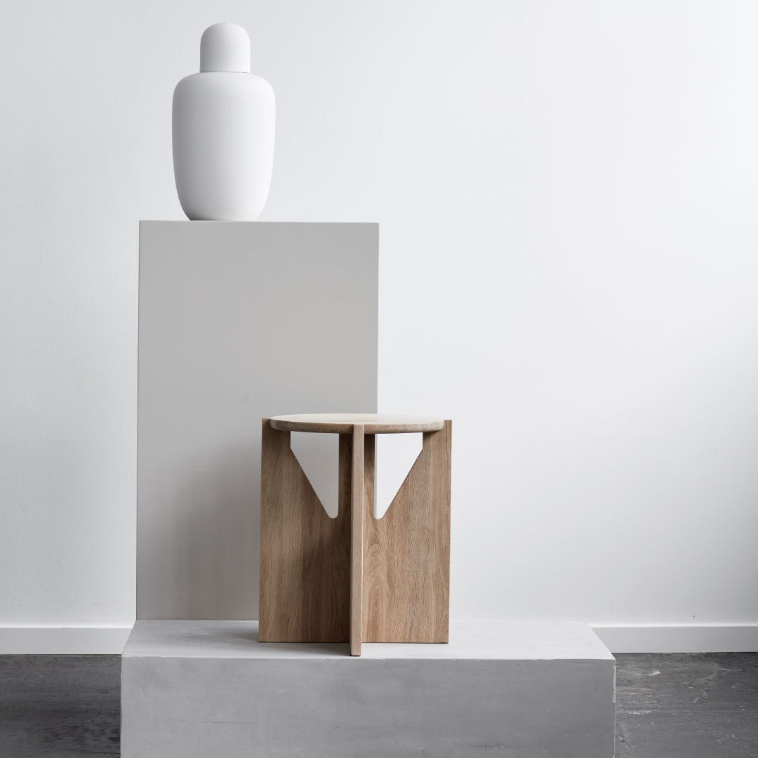 Kristina DamStool Oak - Batten Home