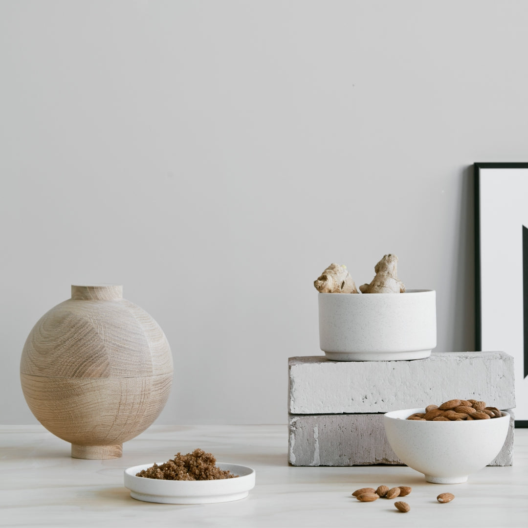 Kristina DamXL Wooden Sphere Oak - Batten Home