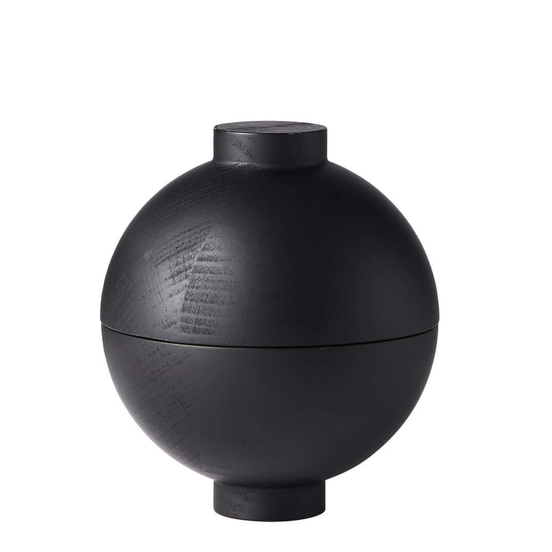 Kristina DamWooden Sphere Black - Batten Home