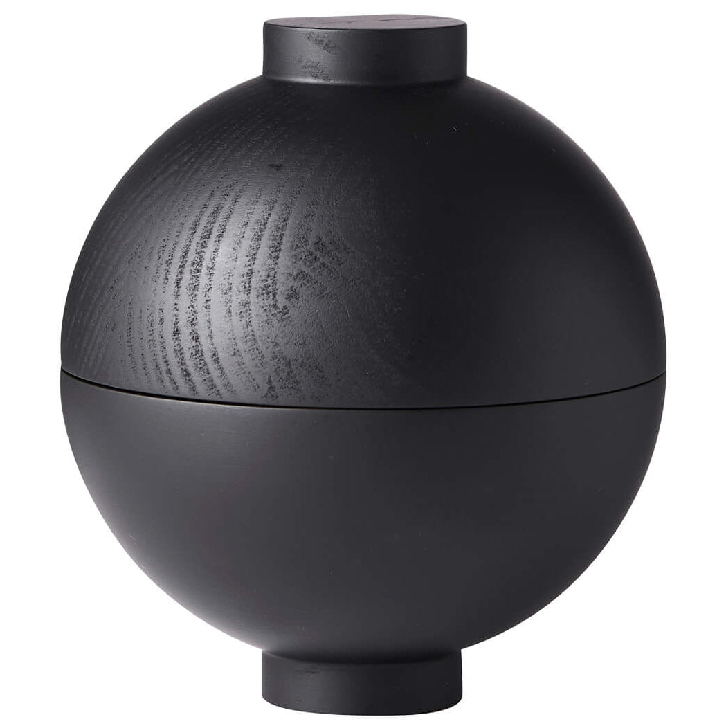 Kristina DamXL Wooden Sphere Black - Batten Home