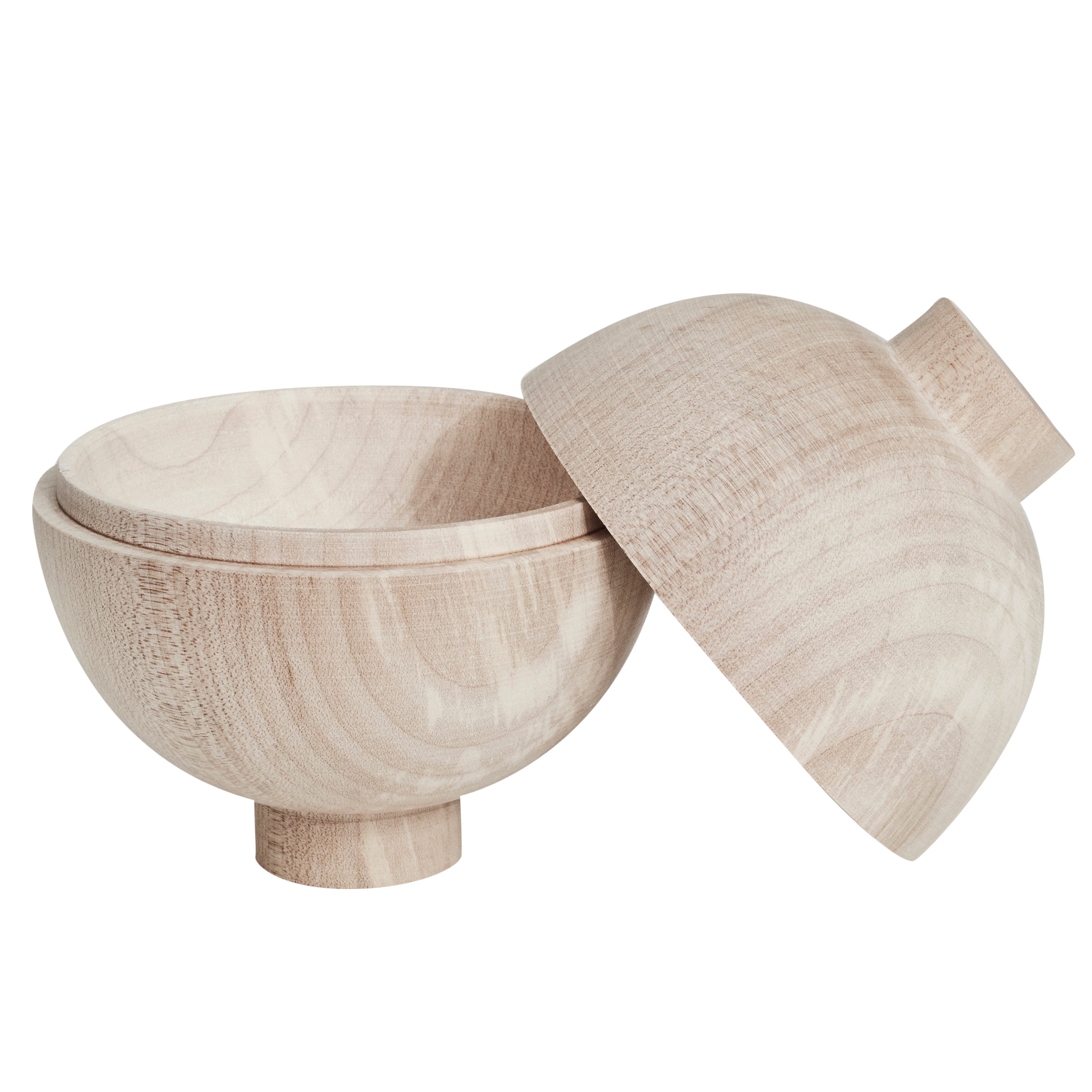 Kristina DamXL Wooden Sphere Oak - Batten Home