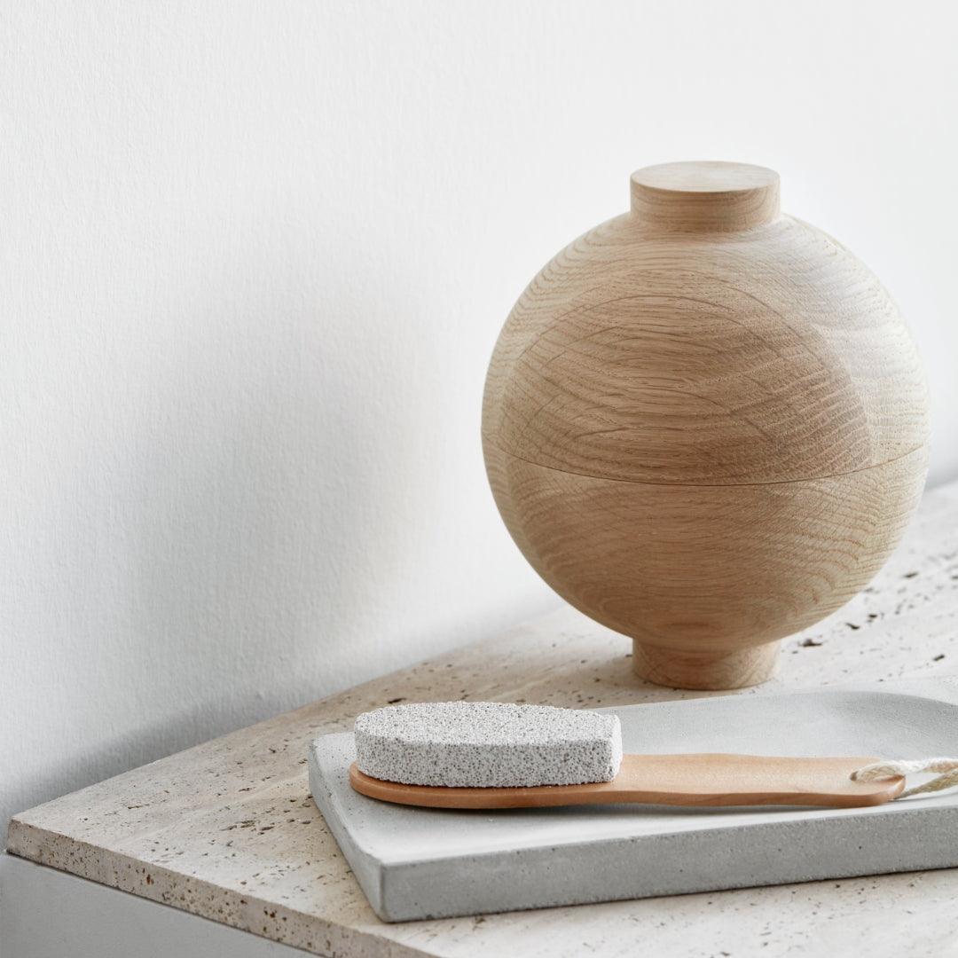 Kristina DamXL Wooden Sphere Oak - Batten Home