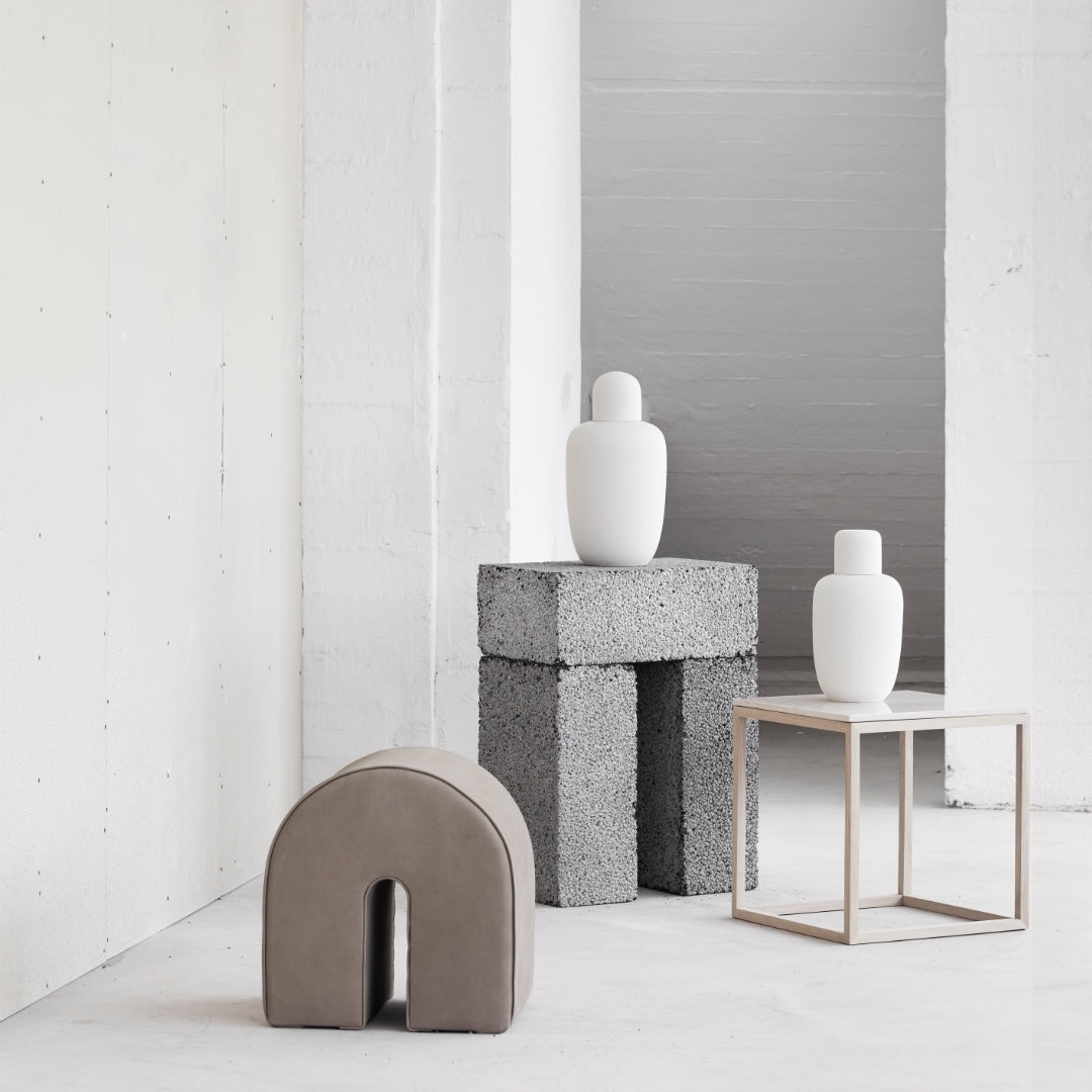 Kristina DamCurved Pouf - Batten Home