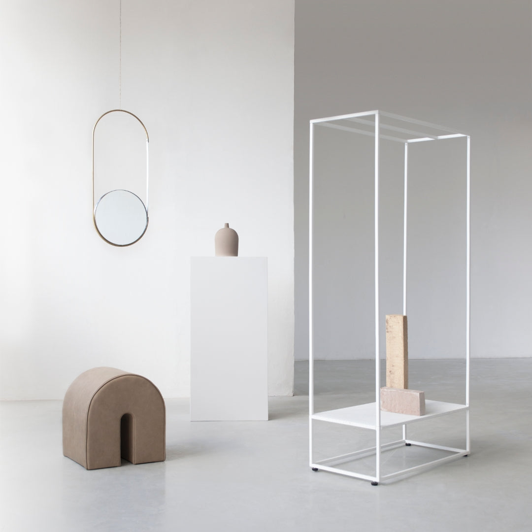 Kristina DamCurved Pouf - Batten Home