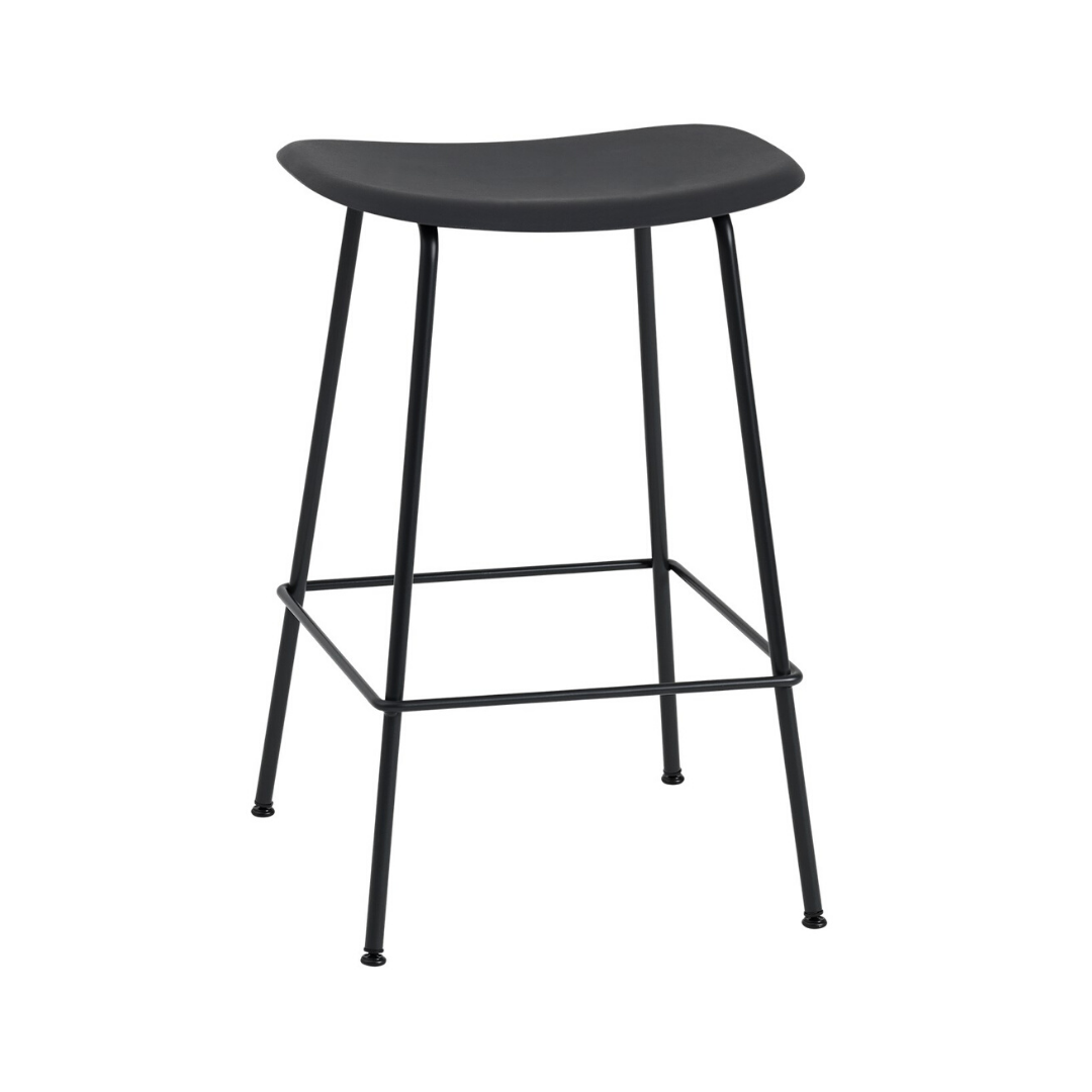 MUUTO Fiber Bar Stool - Tube Base - Batten Home