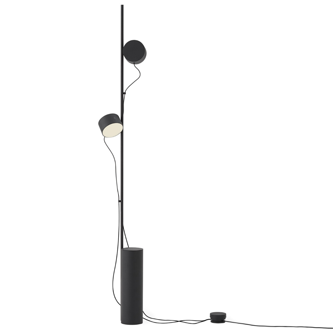 Muuto ポストフロアランプ　Post floor lamp black MUUTO Post Floor Lamp - Batten Home