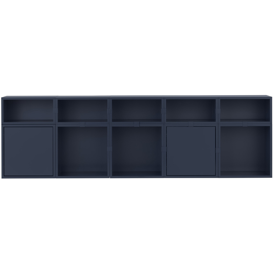 The Stacked Storage System in Configuration Eight by MUUTO is a thoughtfully curated product using the Stacked Storage System Collection. Individually, the Stacked Storage System can be modified in endless ways to create and aesthetically pleasing storage solution in any space needed.