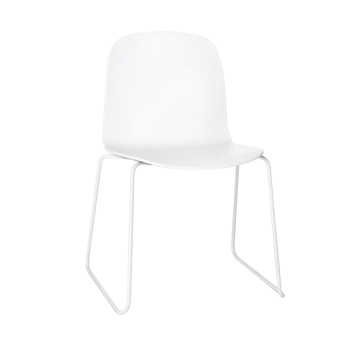 MuutoVisu Chair - Sled Base - Batten Home