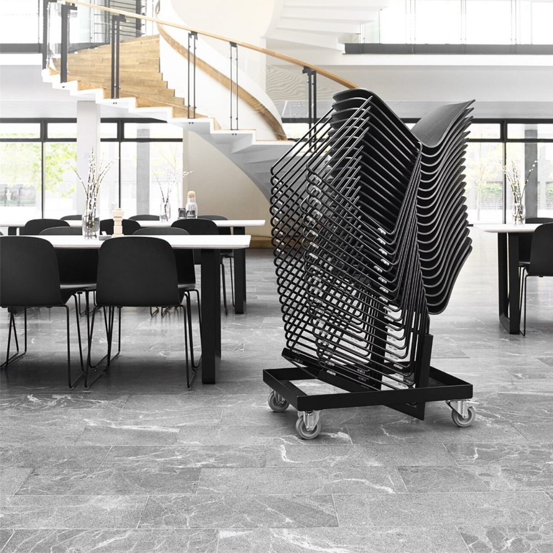 MuutoVisu Chair - Sled Base - Batten Home