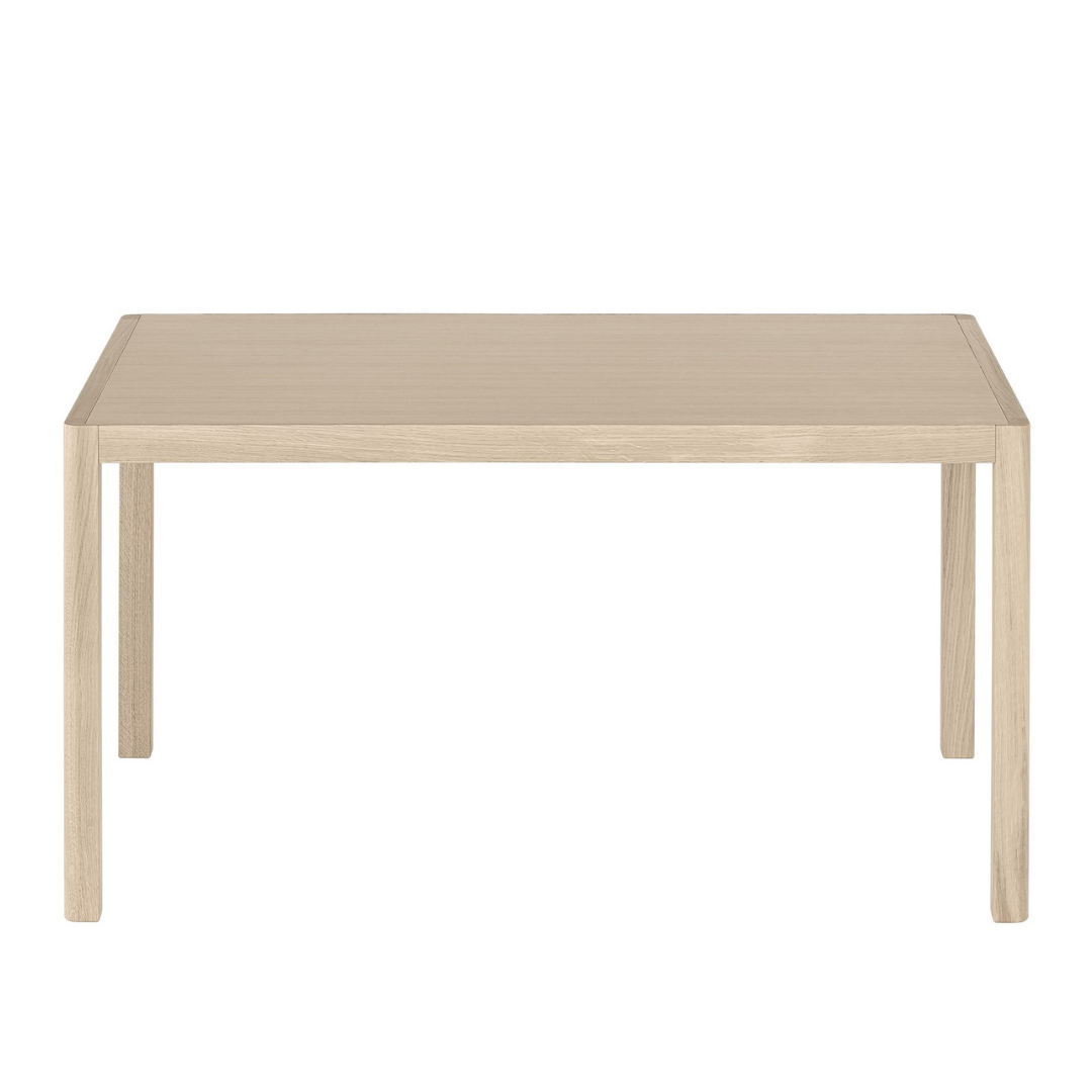 The Workshop Table 140 by MUUTO was designed in collaboration with Cecilie Manz resulting in a modern table made from high quality materials with attention to detail.