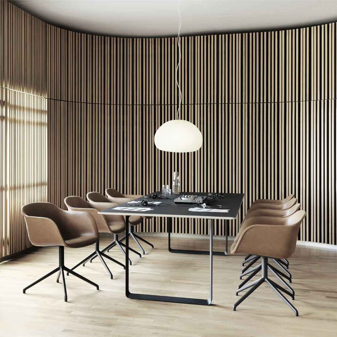 MuutoFiber Armchair - Swivel Base - Batten Home