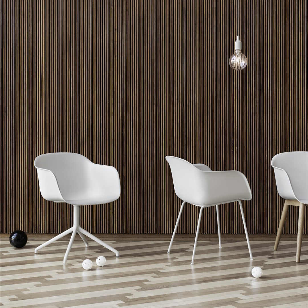 MuutoFiber Armchair - Swivel Base - Batten Home
