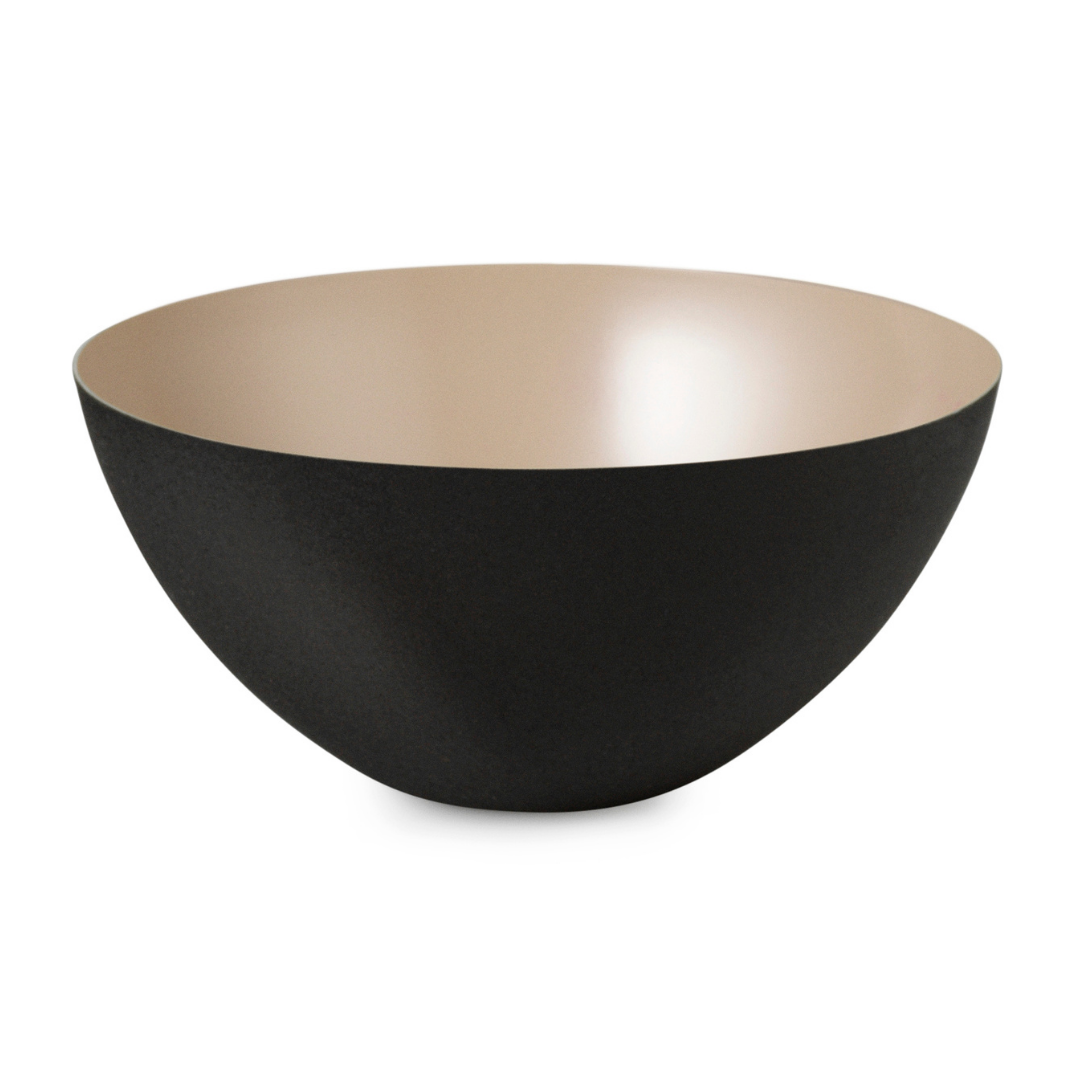 The Krenit Bowl by Normann Copenhagen was inspired by contemporary shapes that are both expressive and fully functional for everyday use. We love its distinct shape, which is both vintage yet modern.The Krenit Bowl is available in five different sizes, and looks great when used as a set or solo.