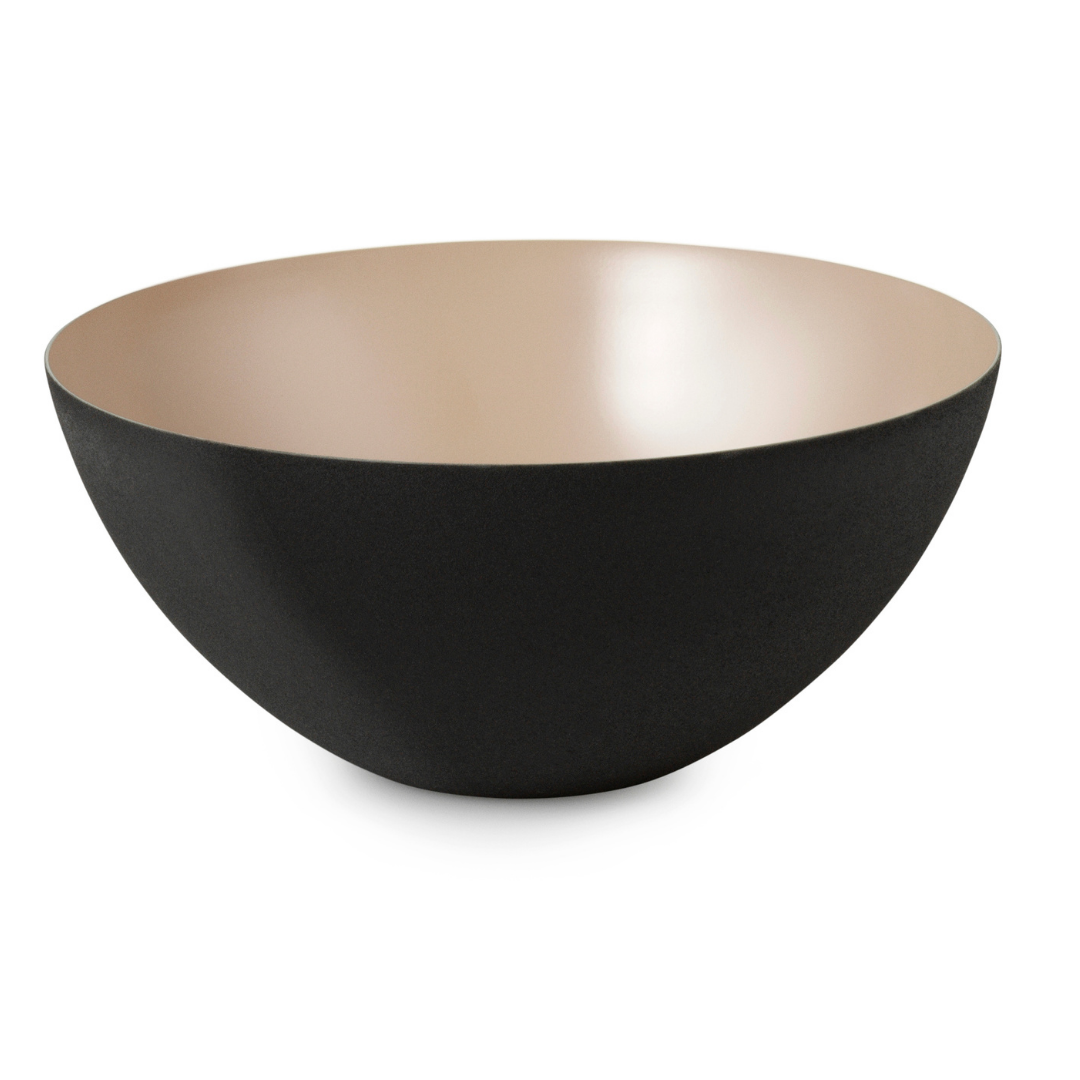 The Krenit Bowl by Normann Copenhagen was inspired by contemporary shapes that are both expressive and fully functional for everyday use. We love its distinct shape, which is both vintage yet modern.The Krenit Bowl is available in five different sizes, and looks great when used as a set or solo.