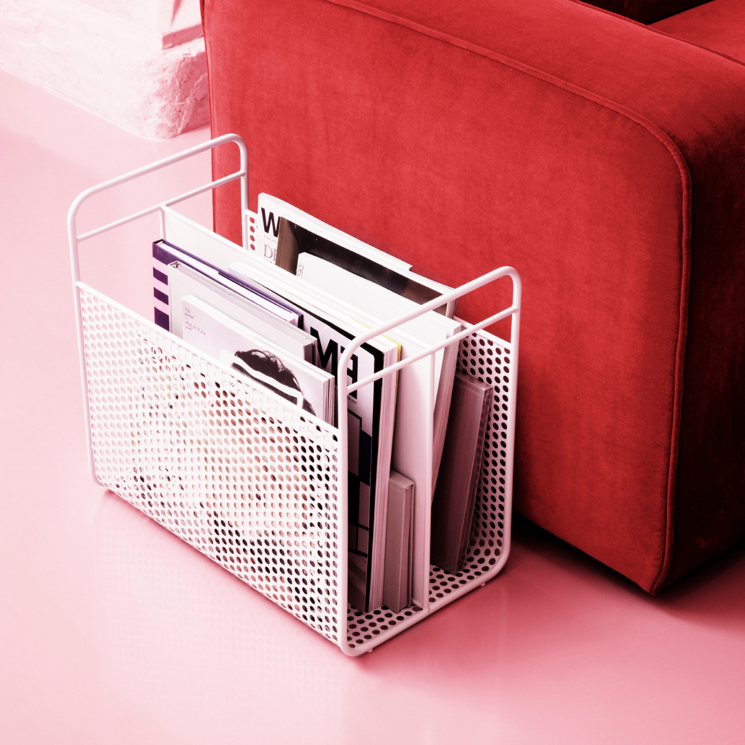 The Analog Magazine Rack by Normann Copenhagen was designed by Simon Legald as a gorgeous yet simple way to display records, magazine or anything else you may be holding onto. It's simultaneously modern, nostalgic and a little industrial.