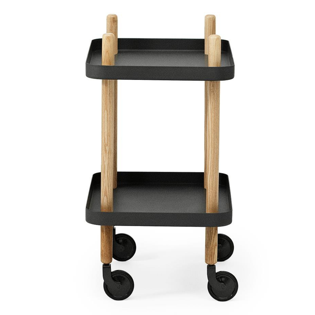 The Block Table by Normann Copenhagen is a playful and modern addition to any room of the home. The Block Table has fully functioning wheels which allow it to move easily from space to space, which also makes it a fun addition to a playroom.