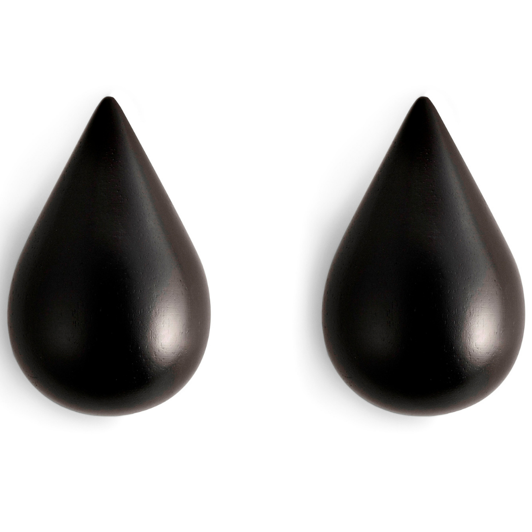 The Dropit Hooks by Normann Copenhagen were created in collaboration with Asshoff & Brogård as an expressive way to hang your favorite items from the wall. We love the teardrop shape of this simple wooden hook, which looks cool styled in pairs or in larger groupings too.
