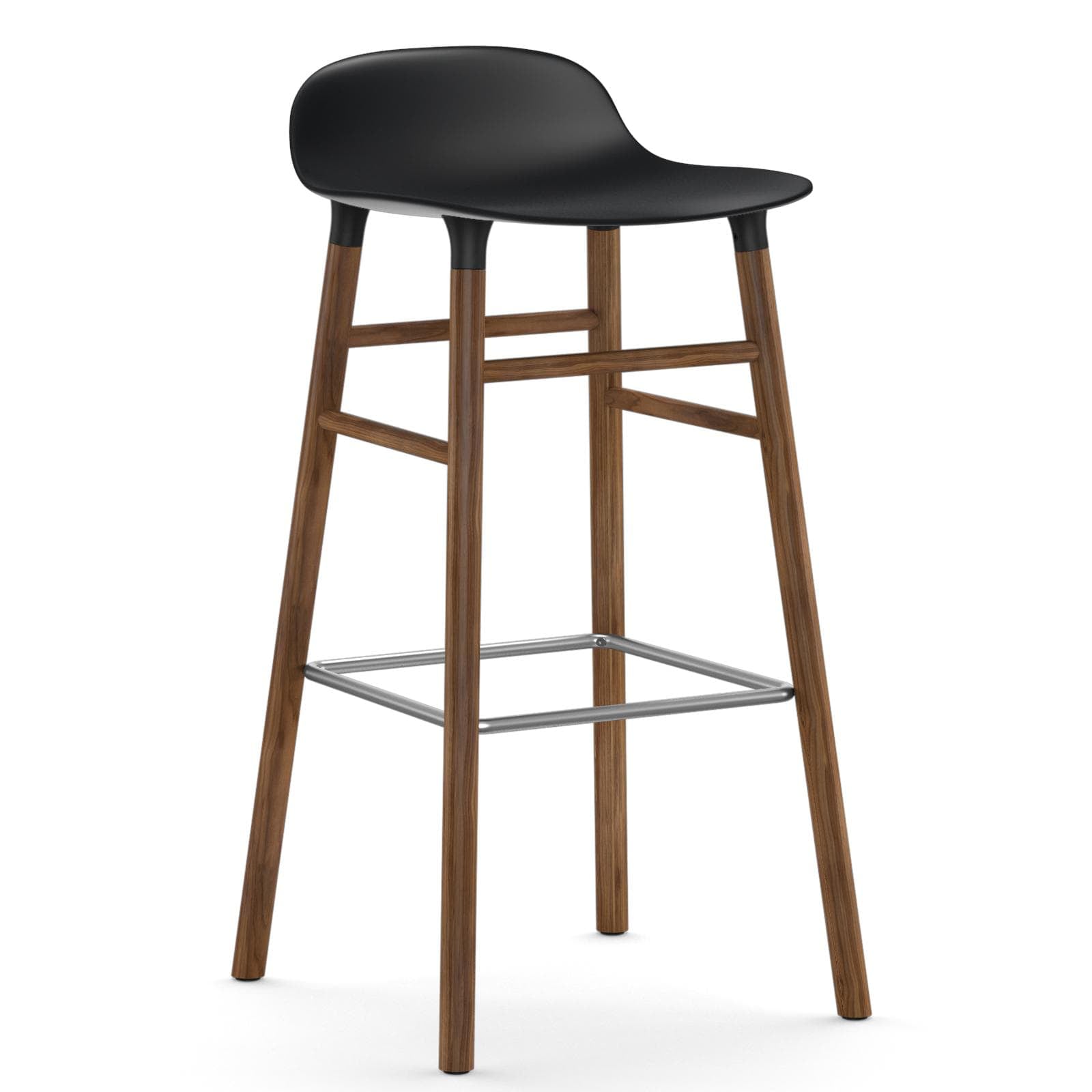 Form Barstool - Wood Legs