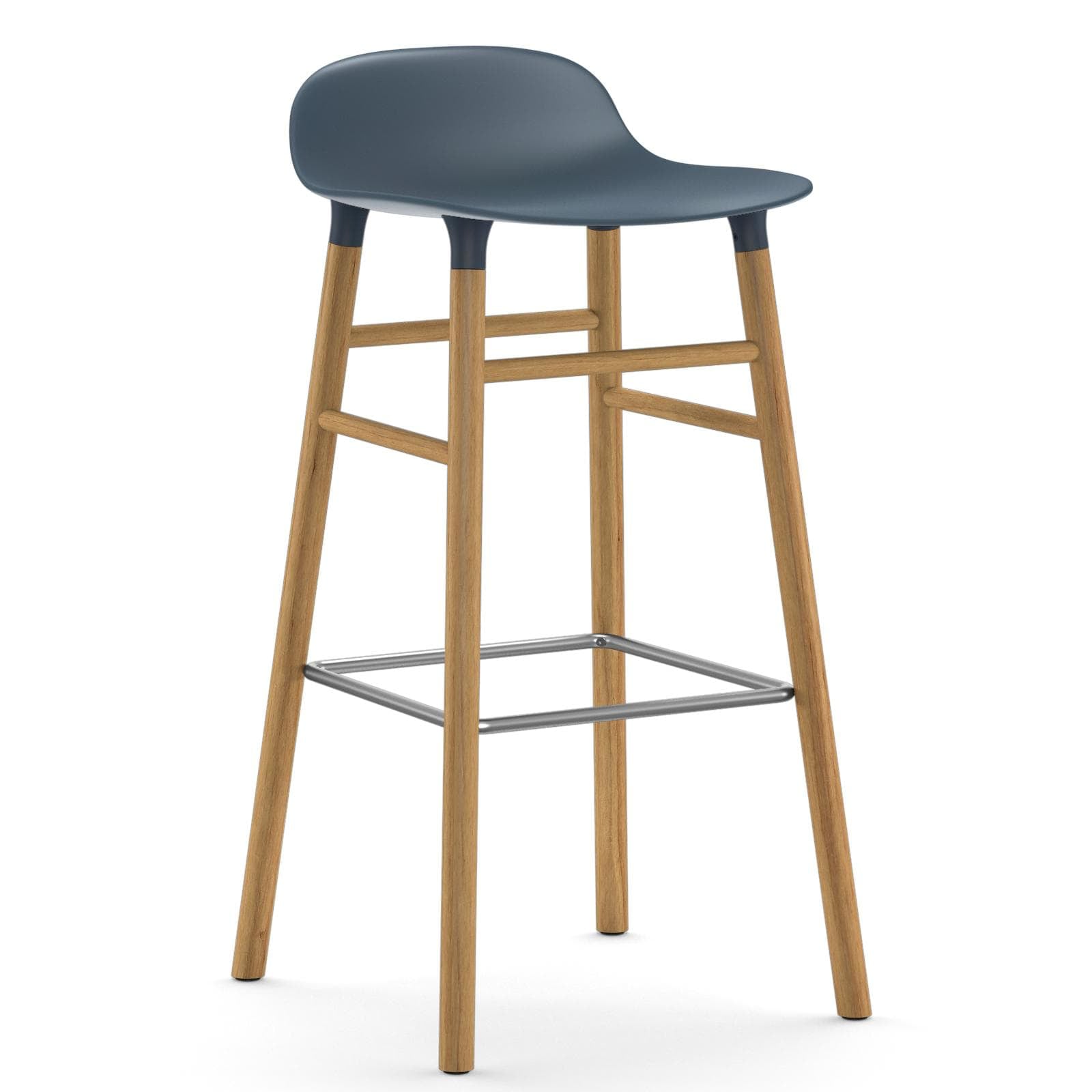 Form Barstool - Wood Legs