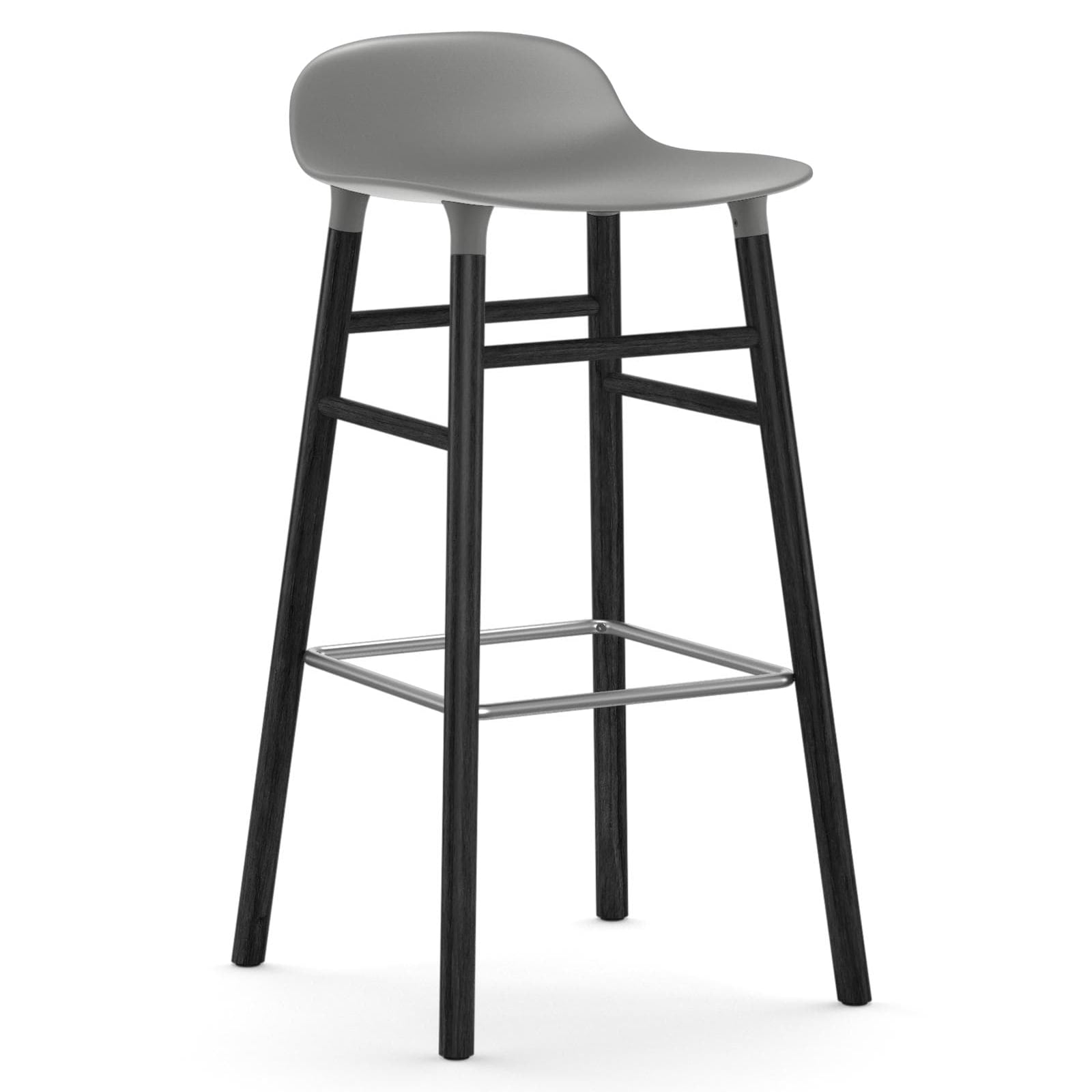 Form Barstool - Wood Legs