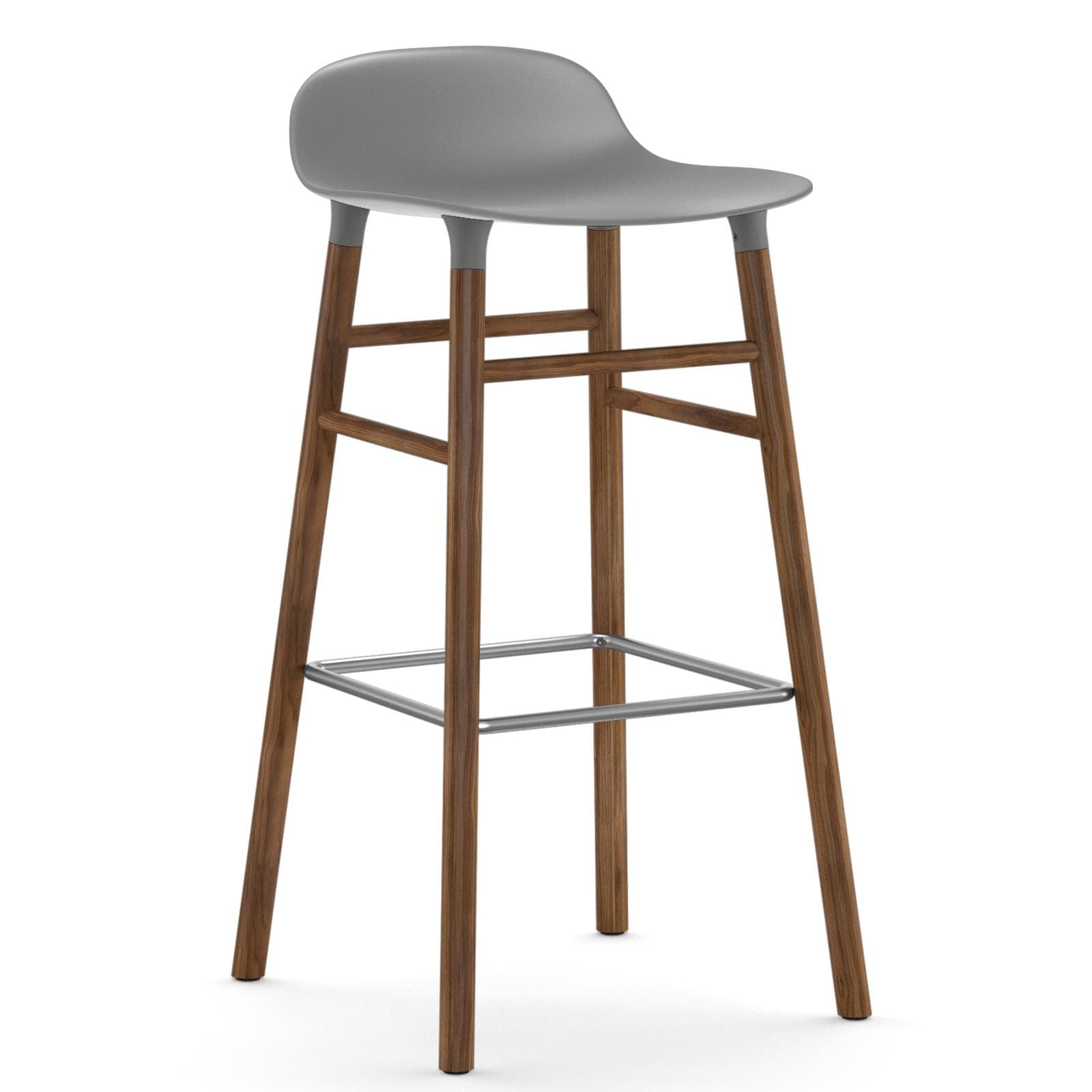 Form Barstool - Wood Legs