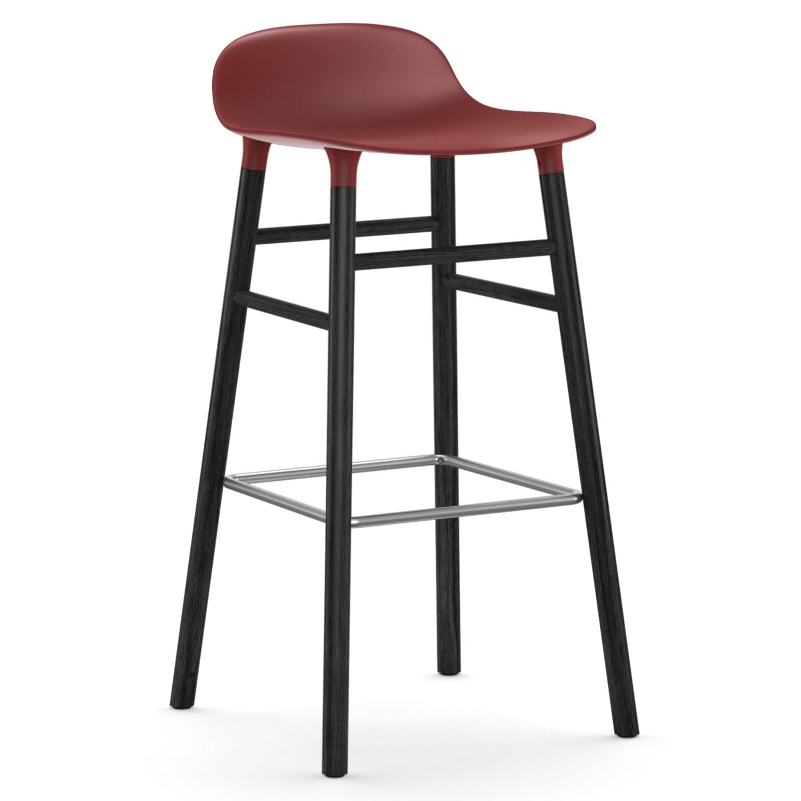 Form Barstool - Wood Legs