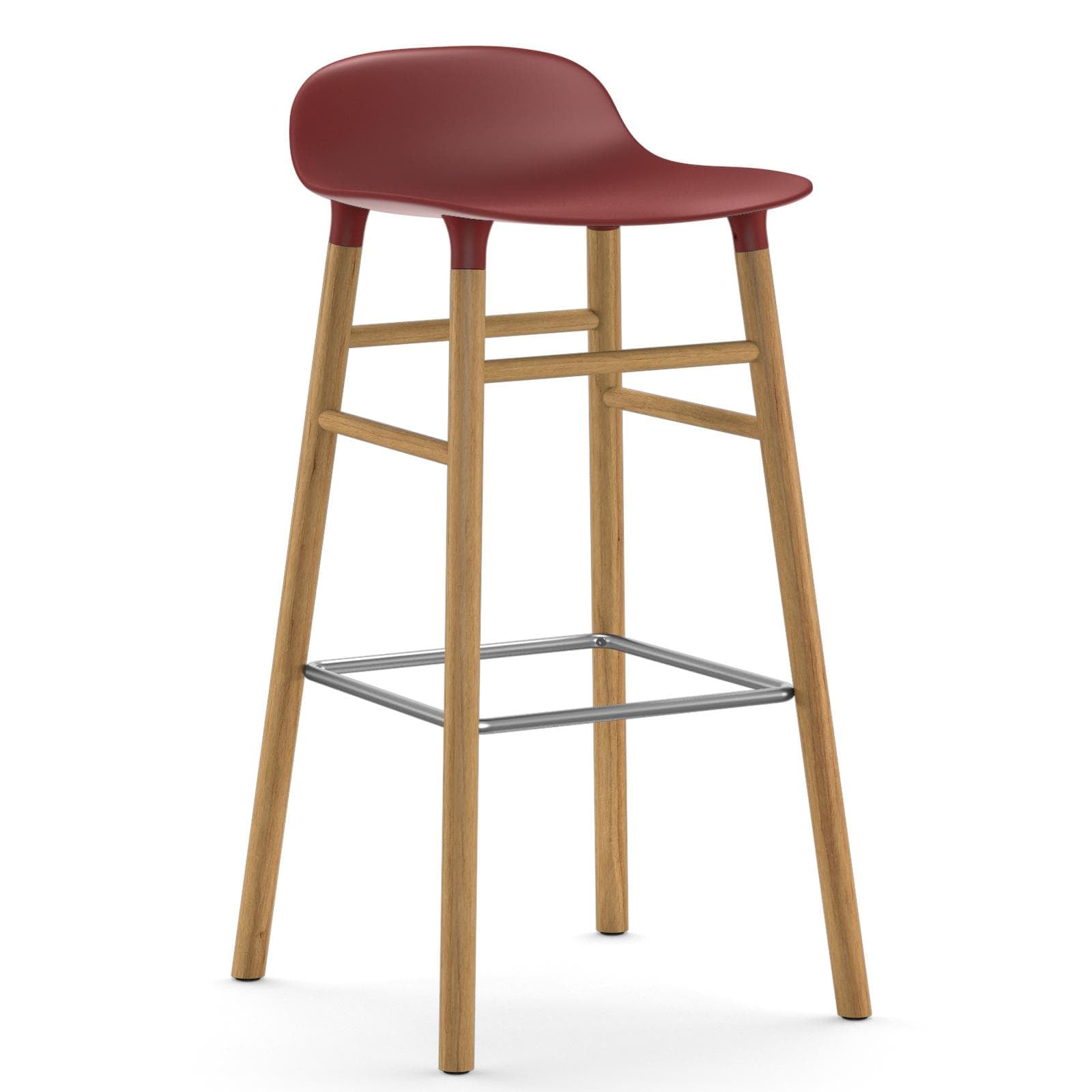 Form Barstool - Wood Legs