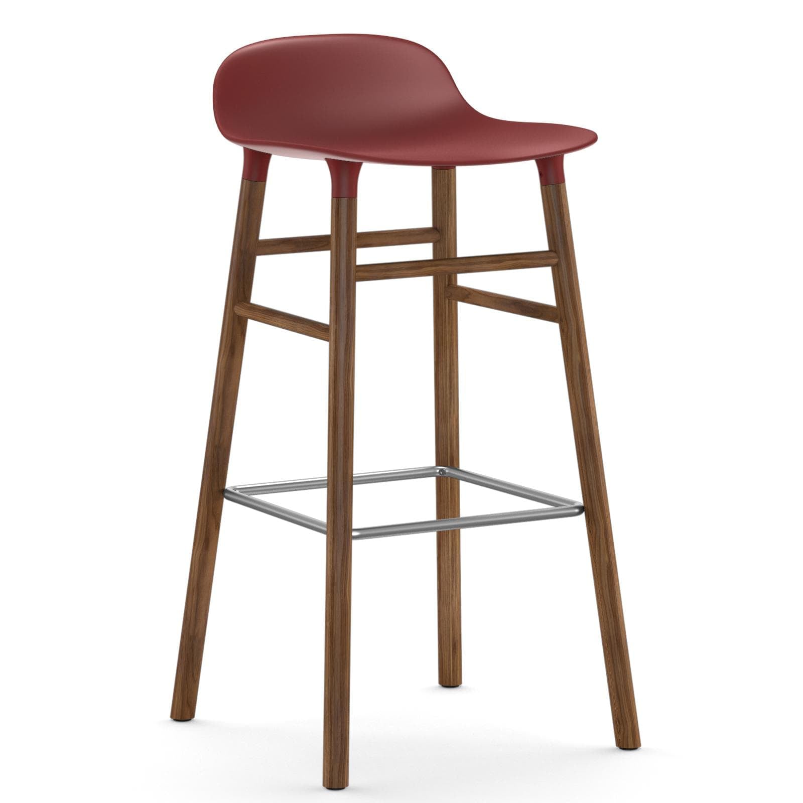 Form Barstool - Wood Legs